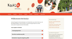 Desktop Screenshot of koala-hamburg.de